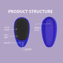 Load image into Gallery viewer, Portable Electric Ionic Hairbrush Massage Comb Mini Cute Ion Vibration Hair Brush for Salon Creative Household Hair Comb
