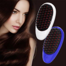 Load image into Gallery viewer, Portable Electric Ionic Hairbrush Massage Comb Mini Cute Ion Vibration Hair Brush for Salon Creative Household Hair Comb
