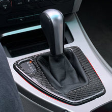 Load image into Gallery viewer, Carbon Fiber Car Gear Shift Panel Cover Trim Stickers Decoration Decal Trim Accessories For BMW E90 E92 E93 3 Series 2005-2012
