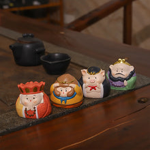 Load image into Gallery viewer, Cartoon Journey To The West Figure Resin Decoration Porch Coffee Table Desktop Home Decoration Car Interior Creative Cute Toys
