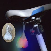 Load image into Gallery viewer, Bicycle Taillight Creative Led Love Shaped Egg Lamp Night Riding Safety Waterproof Warning Light Riding Equipment
