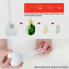 Load image into Gallery viewer, Bicycle Taillight Creative Led Love Shaped Egg Lamp Night Riding Safety Waterproof Warning Light Riding Equipment
