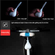 Load image into Gallery viewer, Bicycle Taillight Creative Led Love Shaped Egg Lamp Night Riding Safety Waterproof Warning Light Riding Equipment
