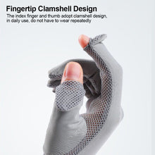 Load image into Gallery viewer, Summer Ice Silk Sunscreen Gloves Uv Protection Riding Driving Fishing Thin Model Non-Slip Touch Screen Gloves Outdoor Sunscreen Equipment
