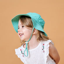 Load image into Gallery viewer, Summer Children's Sun Hat Outdoor Anti-Uv Sun Shade Neck Protection Beach Hat Breathable Quick Drying Large Brim Adjustable Fisherman's Cap
