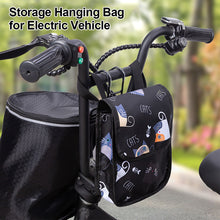 Load image into Gallery viewer, Portable Bicycle Handlebar Front Hanging Bag Electric Vehicle Waterproof Package Large Capacity Mobile Phone Storage Pocket Bicycle Accessories
