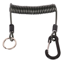 Load image into Gallery viewer, Luya Fishing Gear Fish Control Wire Miss Rope Automatic Telescopic Spring Rope Belt Hanging Buckle Anti-Drop Line Fishing Accessories
