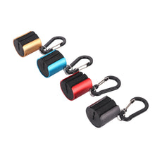 Load image into Gallery viewer, Aluminum Alloy Three-Hole Hanging Rod Device Luya Rod Multi-Slot Portable Hanging Rod Entrain Mountaineering Buckle Multi-Rod Universal Fishing Equipment
