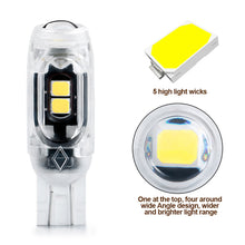 Load image into Gallery viewer, 1Pc T10 Motorcycle Car Turn Light LED Canbus 5SMD Beacon Gap Light Day Driving Reading License Plate Light
