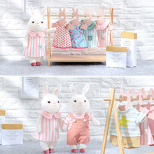 Load image into Gallery viewer, Metoo Girls Playing House Plush Sweet Rabbit Doll Clothes Changing Doll Cute Animals For Kids Toys Angela Doll For Girls Birthday Christmas Gift
