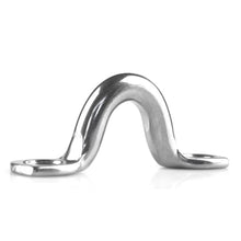 Load image into Gallery viewer, 4Pcs M5 316 Stainless Steel Handles Wire Eye Strap Boat Marine Tie Down Fender Hook Canopy Silver RV Engines Accessories
