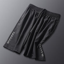 Load image into Gallery viewer, Men's Ice Silk Shorts Running Football Basketball Sports Quick Dry Loose Sweatpants Summer Thin Style Leisure Vacation Beach Pants Fashion Trend
