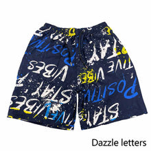 Load image into Gallery viewer, Summer Men's Quick Dry Beach Pants Five Points Sports Shorts Casual Boys Printed Big Shorts
