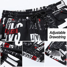 Load image into Gallery viewer, Summer Men's Quick Dry Beach Pants Five Points Sports Shorts Casual Boys Printed Big Shorts
