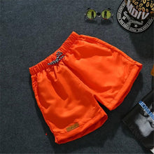 Load image into Gallery viewer, Men's Summer Beach Pants Candy Color Korean Version Slim Three-Point Pants Fashion Casual Sports Shorts
