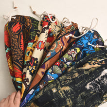 Load image into Gallery viewer, Summer Men Cotton And Hemp Printed Pants Sports Casual Loose Thin Style Beach Pants Fashion Trend Men's Wear
