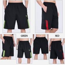 Load image into Gallery viewer, Summer Men Thin Mid-Length Pants Running Fitness Sports Pants Loose Breathable Quick Dry Elastic Shorts Fashion Trendy Men's Wear
