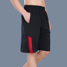 Load image into Gallery viewer, Summer Men Thin Mid-Length Pants Running Fitness Sports Pants Loose Breathable Quick Dry Elastic Shorts Fashion Trendy Men's Wear
