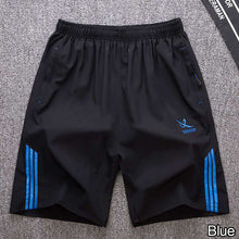 Load image into Gallery viewer, Summer Men Thin Mid-Length Pants Running Fitness Sports Pants Loose Breathable Quick Dry Elastic Shorts Fashion Trendy Men's Wear
