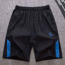 Load image into Gallery viewer, Summer Men Thin Mid-Length Pants Running Fitness Sports Pants Loose Breathable Quick Dry Elastic Shorts Fashion Trendy Men's Wear
