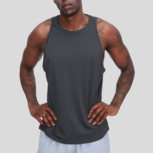Load image into Gallery viewer, Men's Marathon Speed Dry Fitness Sleeveless Vest Basketball Running Hurdle Sports Solid Color Vest
