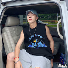 Load image into Gallery viewer, Summer Tide Men's Sleeveless Printed Vest Personality Loose Casual Vest Basketball Fitness Running Sports Sleeveless T-Shirt
