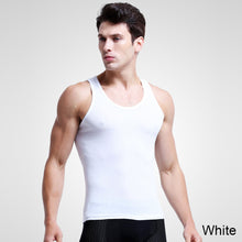 Load image into Gallery viewer, Men's Slim Fitting Vest Skin-friendly Breathable Solid Vest Summer Comfortable Sleeveless Sports Vest
