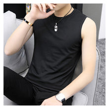 Load image into Gallery viewer, Men's Sleeveless Wide Shoulder Vest Comfortable Breathable Vest Summer Hygroscopic Sweat Wicking Sports Vest
