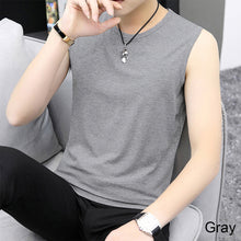 Load image into Gallery viewer, Men's Sleeveless Wide Shoulder Vest Comfortable Breathable Vest Summer Hygroscopic Sweat Wicking Sports Vest
