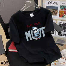 Load image into Gallery viewer, Summer Men's Loose Printed Casual T-shirt Comfortable Breathable Cotton Short Sleeve Top T-shirt
