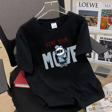 Load image into Gallery viewer, Summer Men's Loose Printed Casual T-shirt Comfortable Breathable Cotton Short Sleeve Top T-shirt
