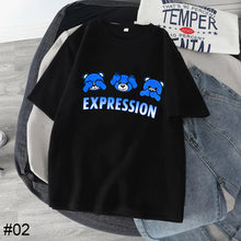 Load image into Gallery viewer, Summer Men's Loose Printed Casual T-shirt Comfortable Breathable Cotton Short Sleeve Top T-shirt
