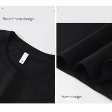 Load image into Gallery viewer, Loose Casual Letter Printed T-shirt Comfortable Breathable Cotton Summer Short Sleeve Top T-shirt for Men
