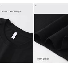 Load image into Gallery viewer, Men's Loose Casual Letter Printed T-shirt Skin-friendly Comfortable Cotton Summer Short Sleeve Top T-shirt

