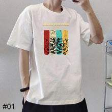 Load image into Gallery viewer, Summer Cotton T-shirt Loose Casual Printed Personalized T-shirt Soft Breathable Short Sleeve Top T-shirt for Men
