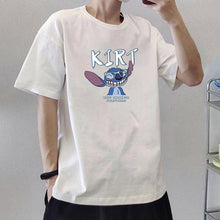 Load image into Gallery viewer, Men's Summer Cotton T-shirt Loose Casual Printed Personalized T-shirt Soft Breathable Short Sleeve Top T-shirt
