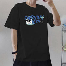 Load image into Gallery viewer, Men's Summer Cotton T-shirt Loose Casual Printed Personalized T-shirt Soft Breathable Short Sleeve Top T-shirt
