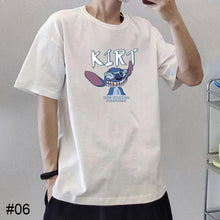 Load image into Gallery viewer, Men's Summer Cotton T-shirt Loose Casual Printed Personalized T-shirt Soft Breathable Short Sleeve Top T-shirt
