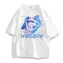 Load image into Gallery viewer, Men's Summer Cotton T-shirt Loose Casual Printed T-shirt Soft Breathable Short Sleeve Top T-shirt
