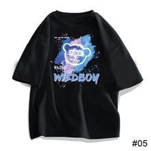 Load image into Gallery viewer, Men's Summer Cotton T-shirt Loose Casual Printed T-shirt Soft Breathable Short Sleeve Top T-shirt
