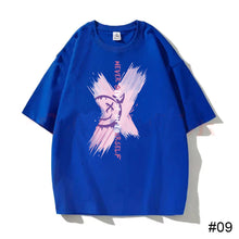 Load image into Gallery viewer, Summer Cotton T-shirt Loose Casual Printed T-shirt Soft Breathable Short Sleeve Top T-shirt for Men
