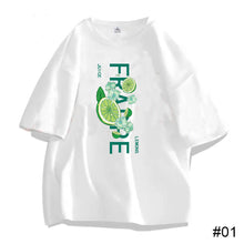 Load image into Gallery viewer, Summer Cotton T-shirt Loose Casual Printed T-shirt Soft Breathable Short Sleeve Top T-shirt for Men

