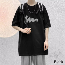 Load image into Gallery viewer, Men's Summer Polyester T-shirt Loose Casual Simple T-shirt Soft Breathable Short Sleeve Top T-shirt
