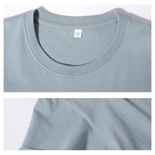 Load image into Gallery viewer, Summer Cotton T-shirt Loose Casual Round Neck T-shirt Soft Comfortable Breathable Short Sleeve Top T-shirt
