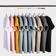 Load image into Gallery viewer, Summer Cotton T-shirt Loose Casual Round Neck T-shirt Soft Comfortable Breathable Short Sleeve Top T-shirt
