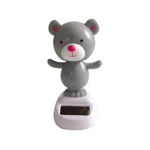 Load image into Gallery viewer, Car Interior Solar Decoration Car Solar Decoration Ornament Cartoon Creative Shaking His Head Cute Owl Grizzly Doll Gift Accessories
