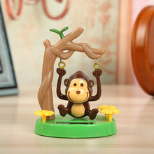 Load image into Gallery viewer, Car Interior Solar Powered Monkey Dancing Animal Swinging Animated Pendant Ornament Toy Accessories Car Decor For Kids Gift
