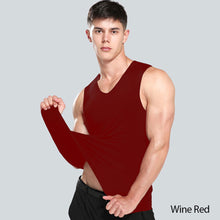 Load image into Gallery viewer, Ice Vest Fitness Bucket Wide Shoulder Running Sports Trackless Quick Drying Men's Vest
