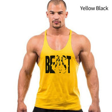 Load image into Gallery viewer, Men's Fitness Tank Top Sports Sweat-absorbing Beast Thin Belt Cotton Men's Tank Top
