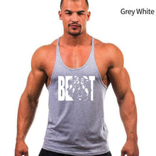 Load image into Gallery viewer, Men's Fitness Tank Top Sports Sweat-absorbing Beast Thin Belt Cotton Men's Tank Top

